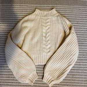 Princess Polly Cropped Turtle Neck Sweater